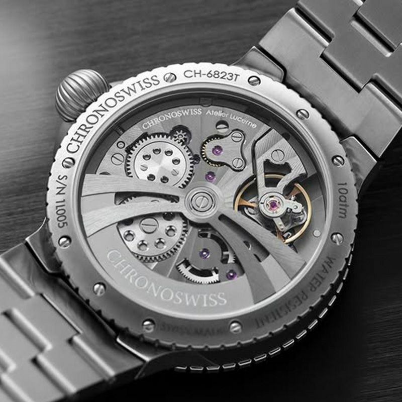 ハル① CHRONOSWISS PULSE ONE BLUE クロノスイス パルス ワン ブルー CH