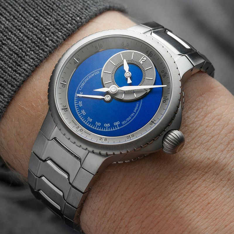 CHRONOSWISS <br>PULSE ONE BLUE <br>クロノスイス <br>パルス ワン ブルー <br>CH-6823T-BLSI