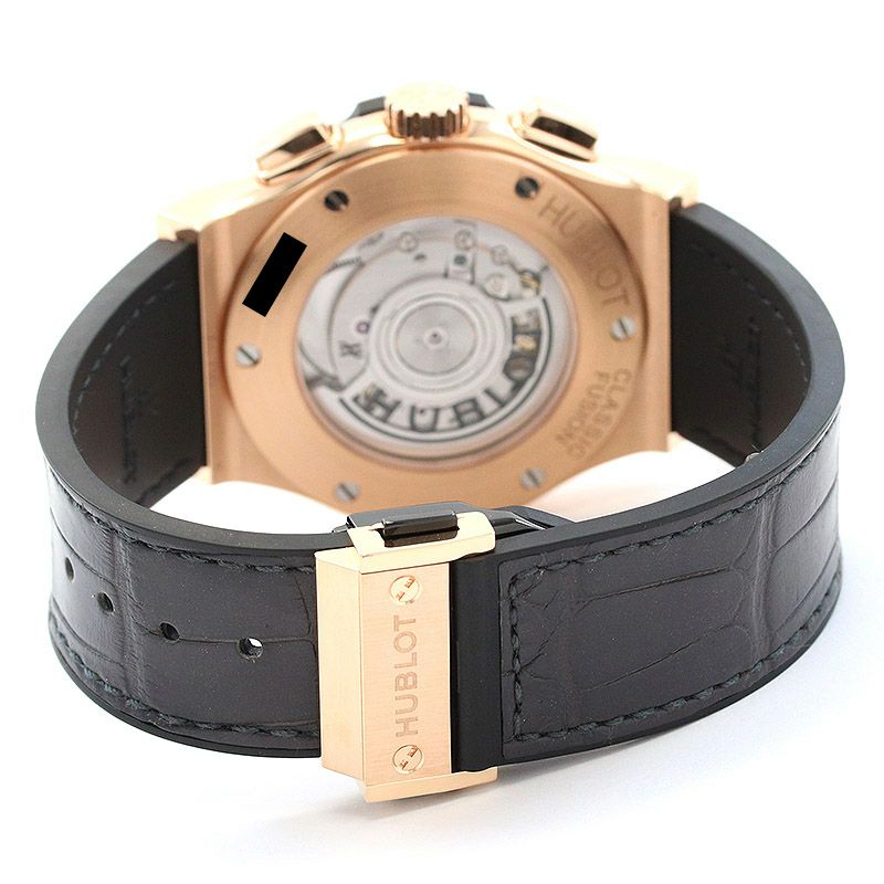 中古】HUBLOT CLASSIC FUSION CHRONOGRAPH KING GOLD RACING GREY