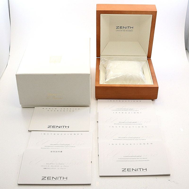 【中古】ZENITH <br>CLASS EL PRIMERO <br>ゼニス <br>クラス エル・プリメロ <br>02.0501.400/01