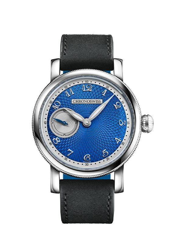 ゥッゥ　DUAL EVOLUTION 青　黒SCR以下4コン CHRONOSWISS SMALL SECOND BLUE ORBIT クロノスイス スモールセコンド