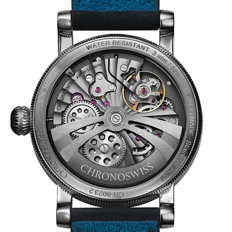 CHRONOSWISS SMALL SECOND BLUE ORBIT クロノスイス スモールセコンド