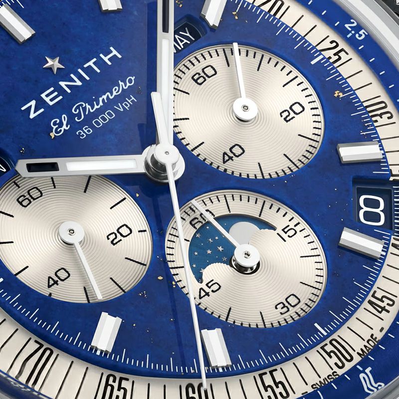 ZENITH <br>CHRONOMASTER ORIGINAL LAPIS LAZULI <br>ゼニス <br>クロノマスター オリジナル トリプルカレンダー ラピスラズリ <br>03.3400.3610/51.C910