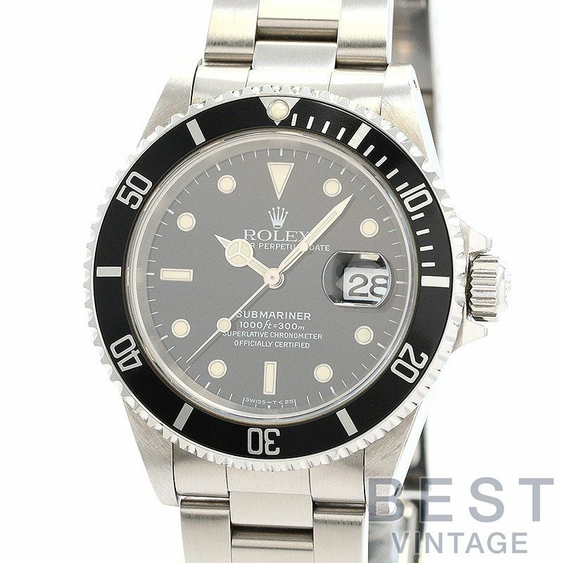 【中古】ROLEX <br>SUBMARINER DATE <br>ロレックス <br>サブマリーナー デイト <br>M16610-0004