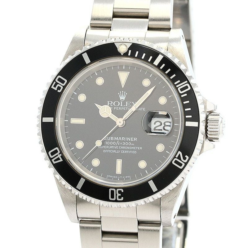 【中古】ROLEX <br>SUBMARINER DATE <br>ロレックス <br>サブマリーナー デイト <br>M16610-0004