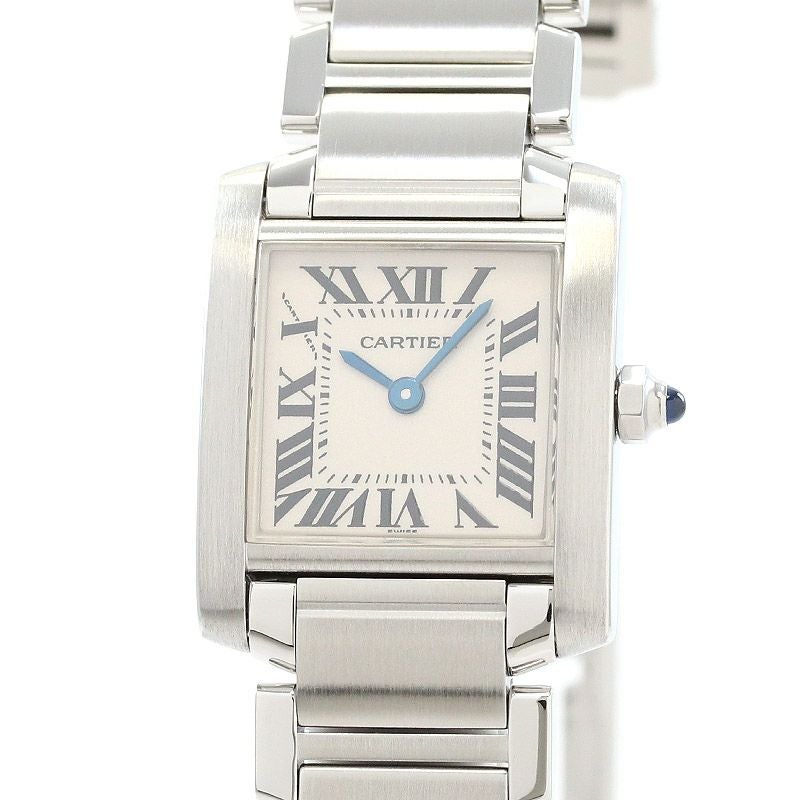 【中古】CARTIER <br>TANK FRANCAISE SMALL MODEL <br>カルティエ <br>タンク フランセーズ SM <br>W51008Q3