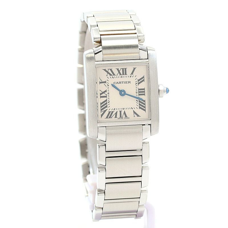 【中古】CARTIER <br>TANK FRANCAISE SMALL MODEL <br>カルティエ <br>タンク フランセーズ SM <br>W51008Q3