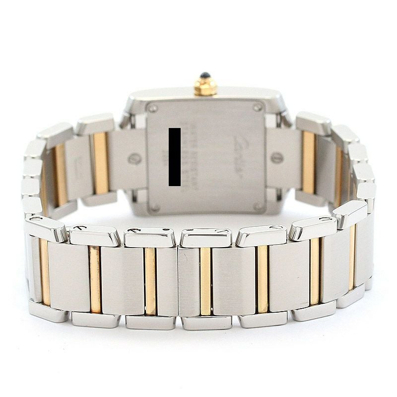 【中古】CARTIER <br>TANK FRANCAISE SMALL MODEL <br>カルティエ <br>タンク フランセーズ SM <br>W51007Q4