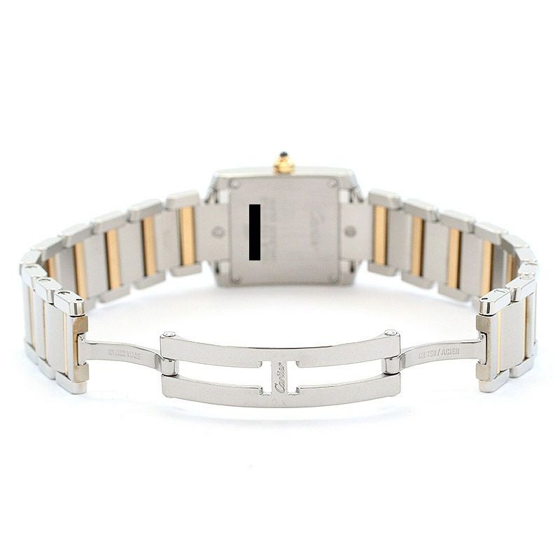 【中古】CARTIER <br>TANK FRANCAISE SMALL MODEL <br>カルティエ <br>タンク フランセーズ SM <br>W51007Q4