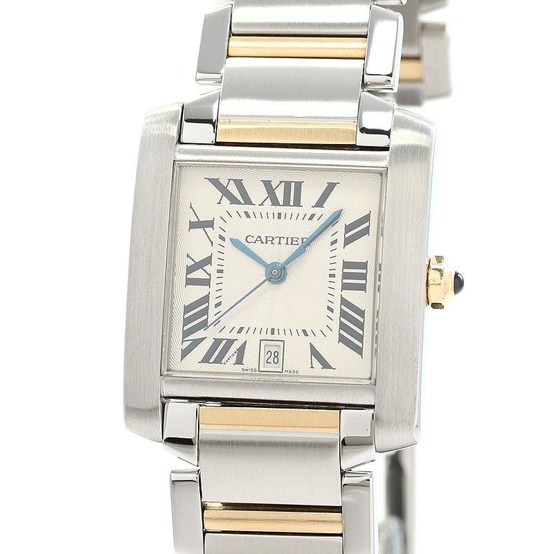 【中古】CARTIER <br>TANK FRANCAISE LARGE MODEL <br>カルティエ <br>タンク フランセーズ LM <br>W51005Q4