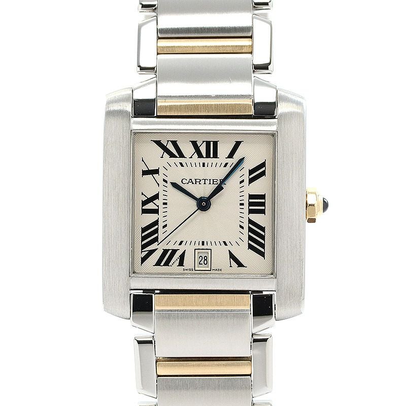 【中古】CARTIER <br>TANK FRANCAISE LARGE MODEL <br>カルティエ <br>タンク フランセーズ LM <br>W51005Q4