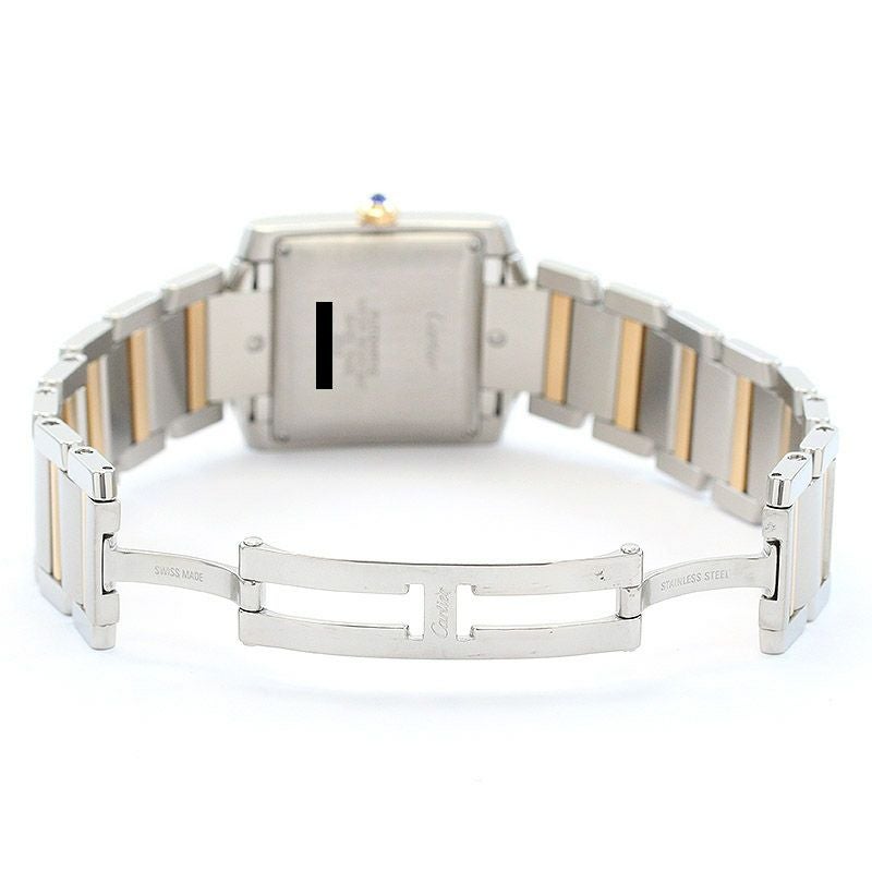 【中古】CARTIER <br>TANK FRANCAISE LARGE MODEL <br>カルティエ <br>タンク フランセーズ LM <br>W51005Q4
