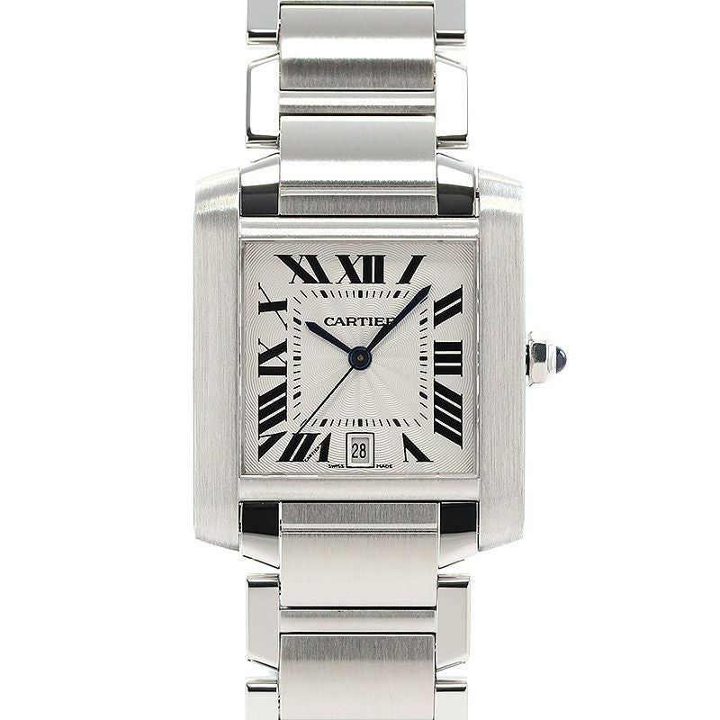 【中古】CARTIER <br>TANK FRANCAISE LARGE MODEL <br>カルティエ <br>タンク フランセーズ LM <br>W51002Q3