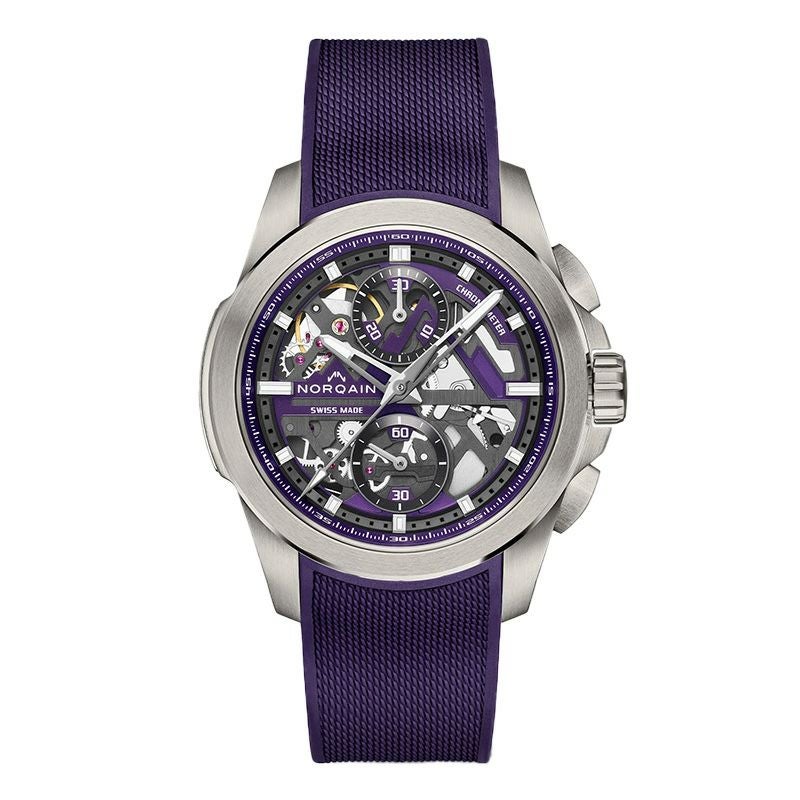 NORQAIN <br>INDEPENDENCE SKELETON CHRONO 42MM <br>ノルケイン <br>インディペンデンス スケルトン クロノ 42MM <br>NNT3200C/P320