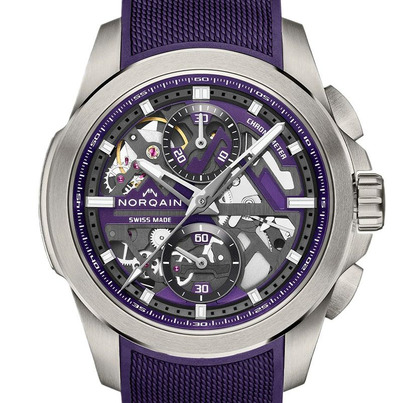 NORQAIN <br>INDEPENDENCE SKELETON CHRONO 42MM <br>ノルケイン <br>インディペンデンス スケルトン クロノ 42MM <br>NNT3200C/P320