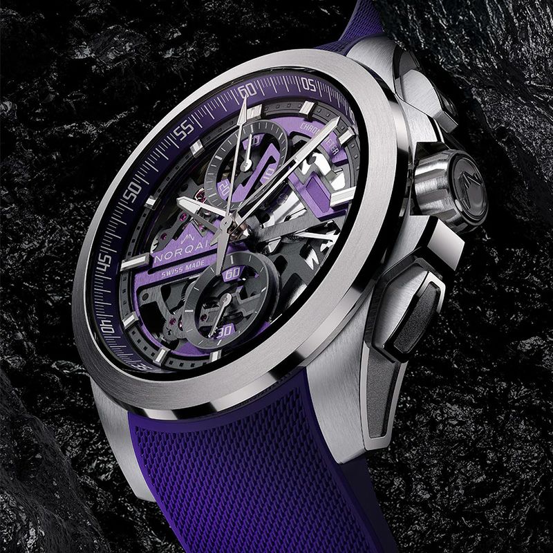 NORQAIN <br>INDEPENDENCE SKELETON CHRONO 42MM <br>ノルケイン <br>インディペンデンス スケルトン クロノ 42MM <br>NNT3200C/P320