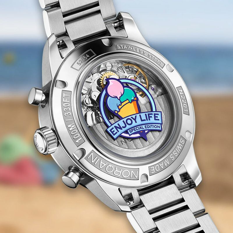 NORQAIN <br>FREEDOM 60 CHRONO 40MM ENJOY LIFE SPECIAL EDITION <br>ノルケイン <br>フリーダム 60 クロノ 40MM エンジョイライフ スペシャルエディション <br>N2201.19S01.C01