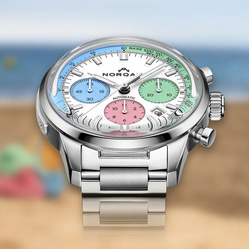 NORQAIN <br>FREEDOM 60 CHRONO 40MM ENJOY LIFE SPECIAL EDITION <br>ノルケイン <br>フリーダム 60 クロノ 40MM エンジョイライフ スペシャルエディション <br>N2201.19S01.C01