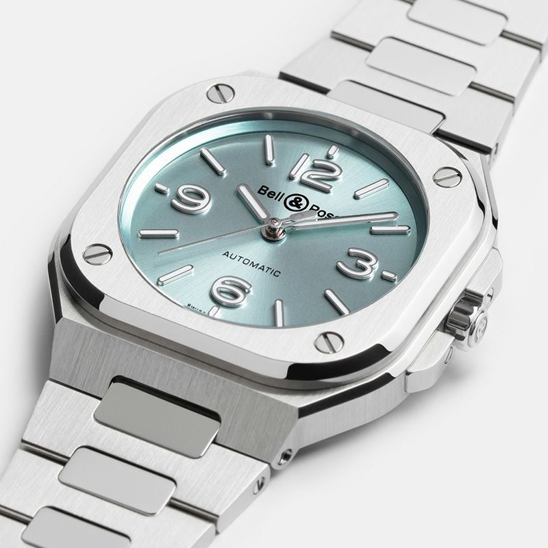 Bell ＆ Ross <br>BR-05 36 MM ICE BLUE STEEL <br>ベル＆ロス <br>BR-05 36MM アイスブルー スティール <br>BR05A-S-BU-ST/SST