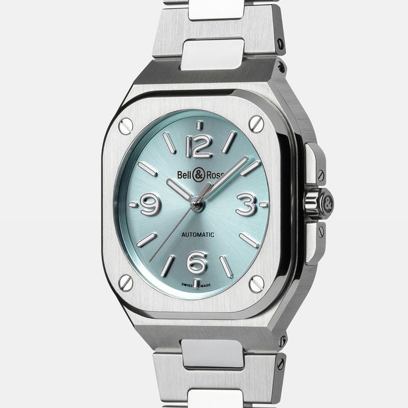 Bell ＆ Ross <br>BR-05 36 MM ICE BLUE STEEL <br>ベル＆ロス <br>BR-05 36MM アイスブルー スティール <br>BR05A-S-BU-ST/SST