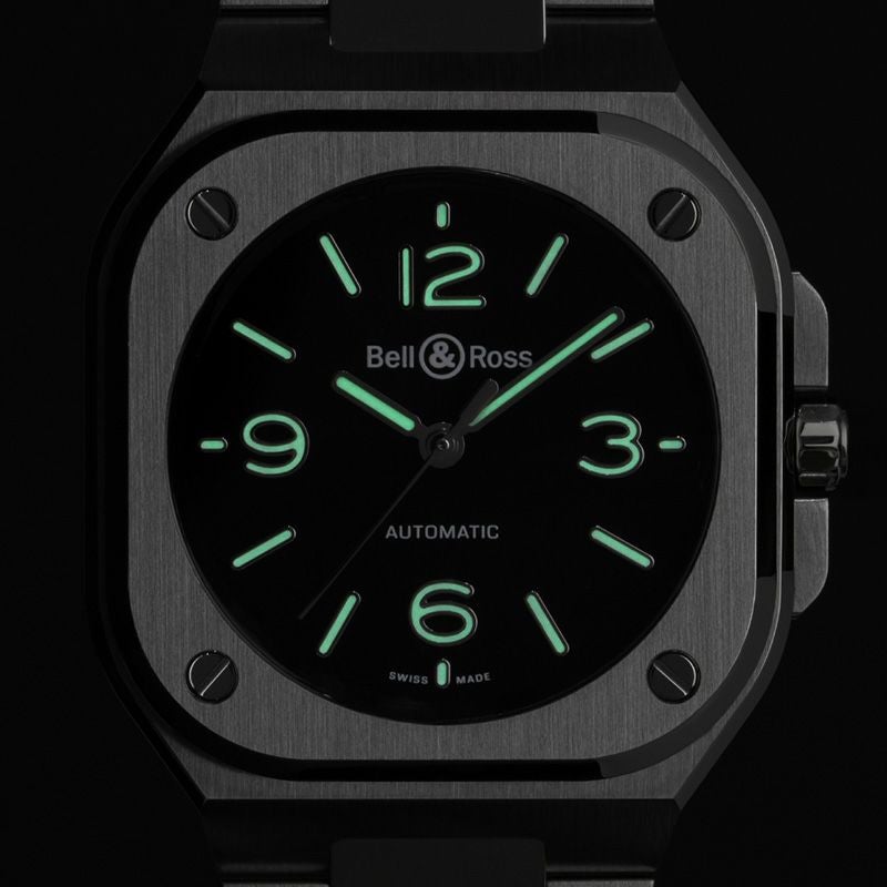 Bell ＆ Ross <br>BR-05 36 MM ICE BLUE STEEL <br>ベル＆ロス <br>BR-05 36MM アイスブルー スティール <br>BR05A-S-BU-ST/SST