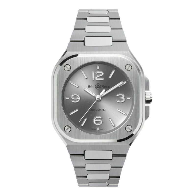 Bell ＆ Ross <br>BR-05 36 MM GREY STEEL <br>ベル＆ロス <br>BR-05 36MM グレー スティール <br>BR05A-S-GR-ST/SST