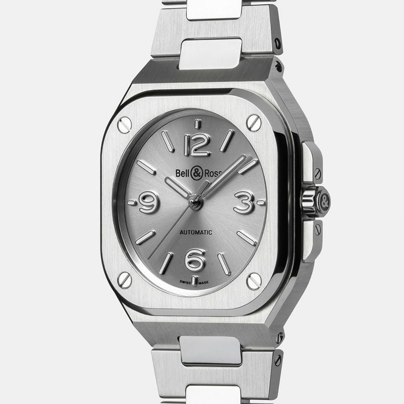 Bell ＆ Ross <br>BR-05 36 MM GREY STEEL <br>ベル＆ロス <br>BR-05 36MM グレー スティール <br>BR05A-S-GR-ST/SST