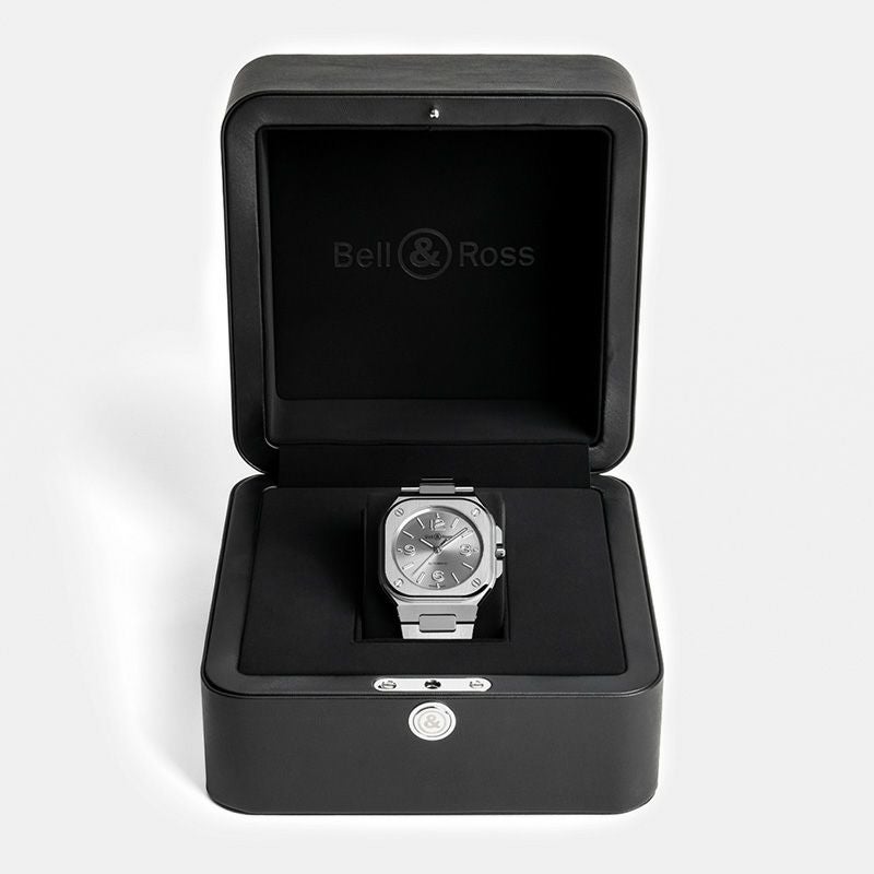 Bell ＆ Ross <br>BR-05 36 MM GREY STEEL <br>ベル＆ロス <br>BR-05 36MM グレー スティール <br>BR05A-S-GR-ST/SST