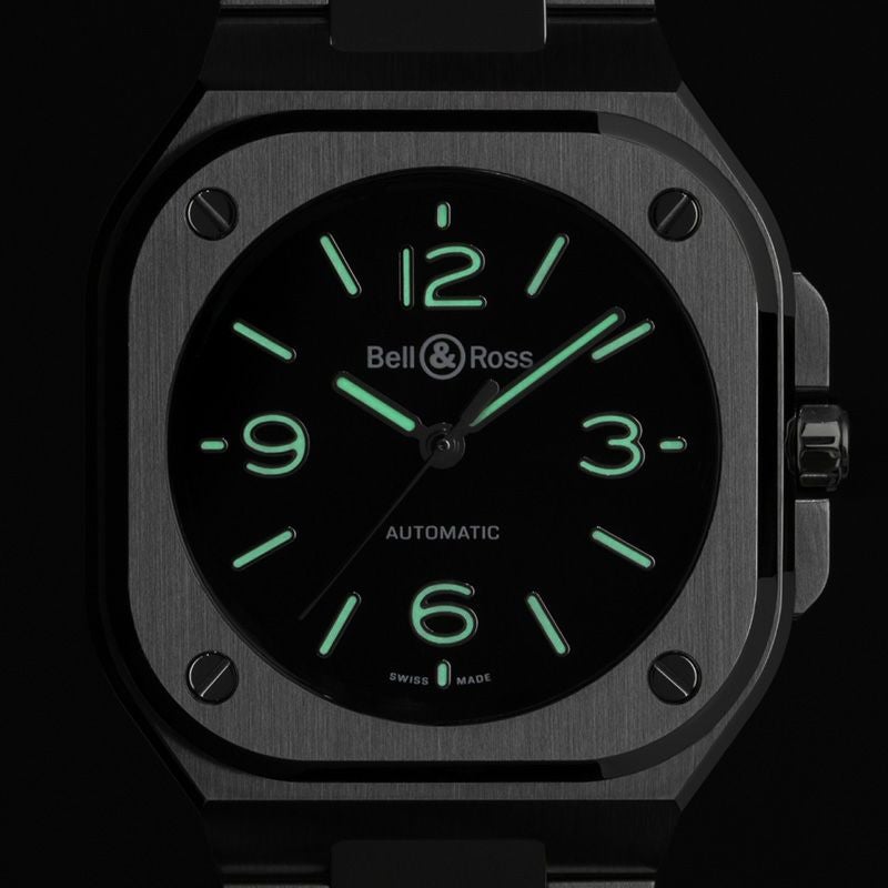 Bell ＆ Ross BR-05 36 MM MOTHER OF PEARL STEEL ベル＆ロス BR-05