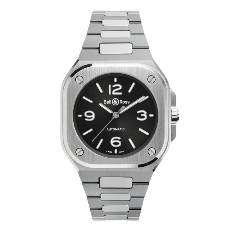 Bell ＆ Ross <br>BR-05 36 MM BLACK STEEL <br>ベル＆ロス <br>BR-05 36MM ブラック スティール <br>BR05A-S-BL-ST/SST