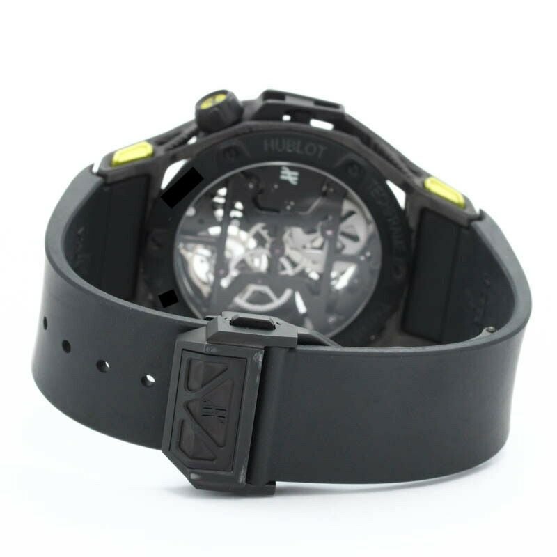 【中古】HUBLOT  <br>TECHFRAME FERRARI TOURBILLON CHRONOGRAPH LIMITED TO 70  <br>ウブロ <br>テクフレーム フェラーリ トゥールビヨン クロノグラフ 世界限定70本 <br>408.QU.0129.RX