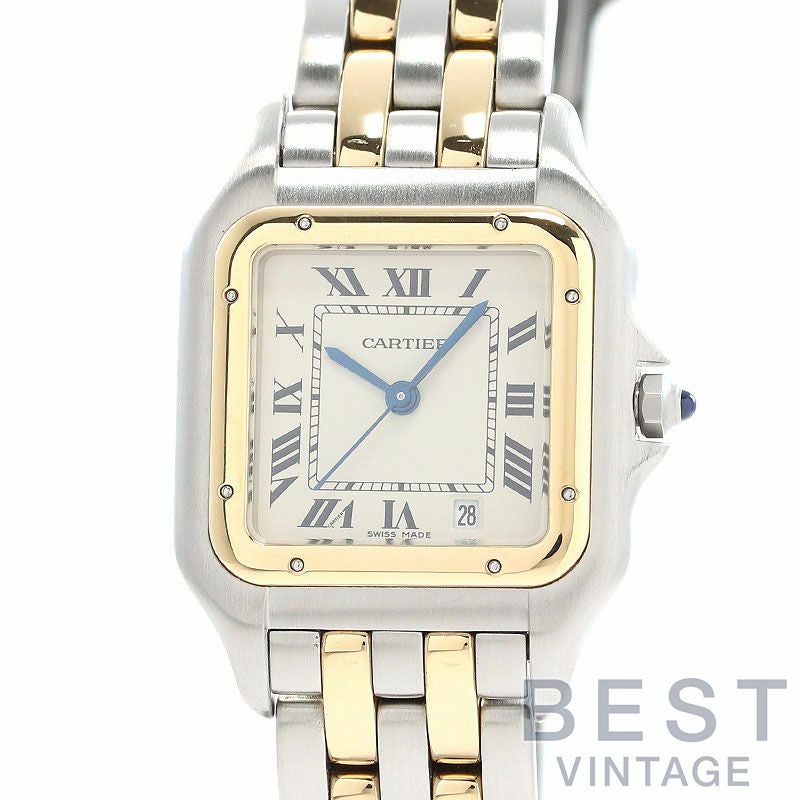 【中古】CARTIER <br>PANTHERE DE CARTIER MEDIUM MODEL 2ROW <br>カルティエ <br>パンテール ドゥ カルティエ MM 2ロウ <br>83083242