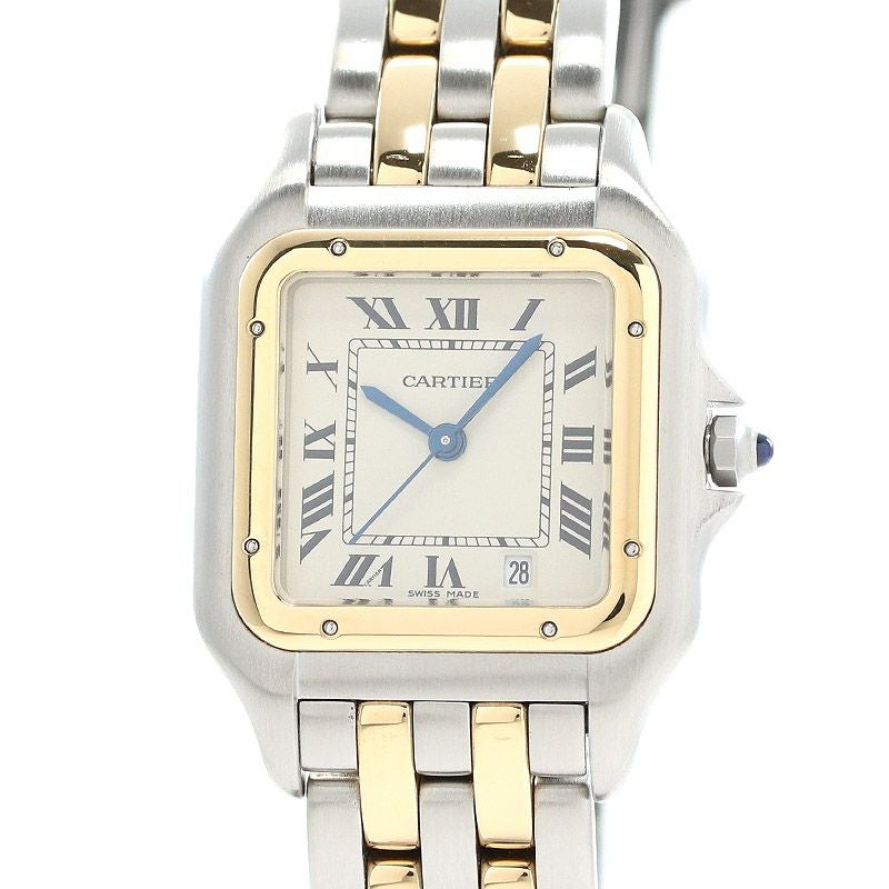 【中古】CARTIER <br>PANTHERE DE CARTIER MEDIUM MODEL 2ROW <br>カルティエ <br>パンテール ドゥ カルティエ MM 2ロウ <br>83083242
