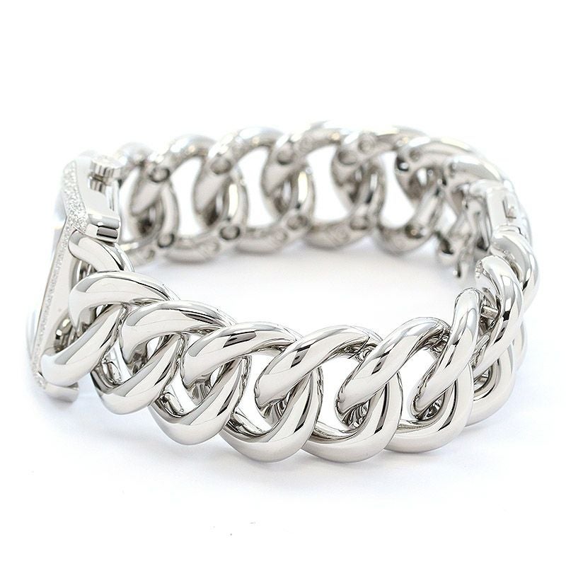 【中古】RALPH LAUREN <br>STIRRUP PETIT LINK SNOWFALL DIAMONDS <br>ラルフ ローレン <br>スティラップ プティリンク スノーフォールダイヤモンドケース <br>RLR0040002