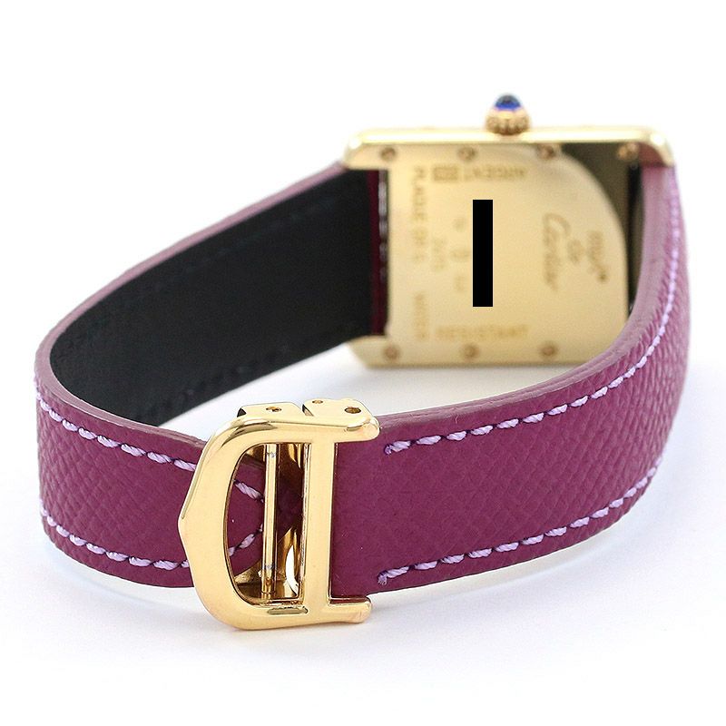 【中古】CARTIER <br>MUST TANK SMALL MODEL VERMEIL 2003 X'MAS LIMITED <br>カルティエ <br>マストタンク SM ヴェルメイユ 2003 クリスマス限定 <br>W1017554