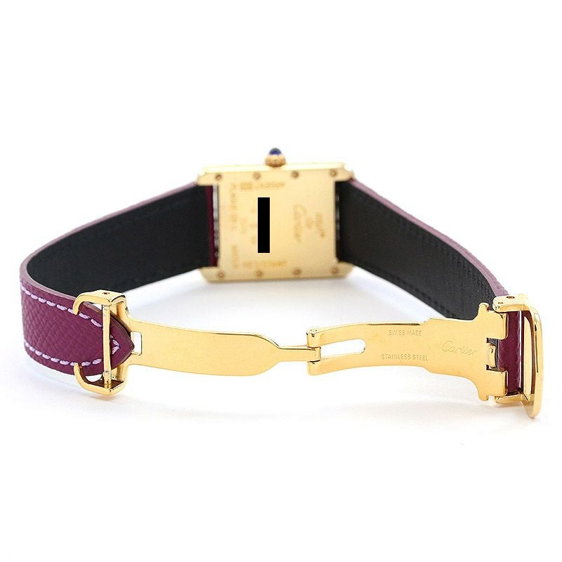 中古】CARTIER MUST TANK SMALL MODEL VERMEIL 2003 X'MAS LIMITED