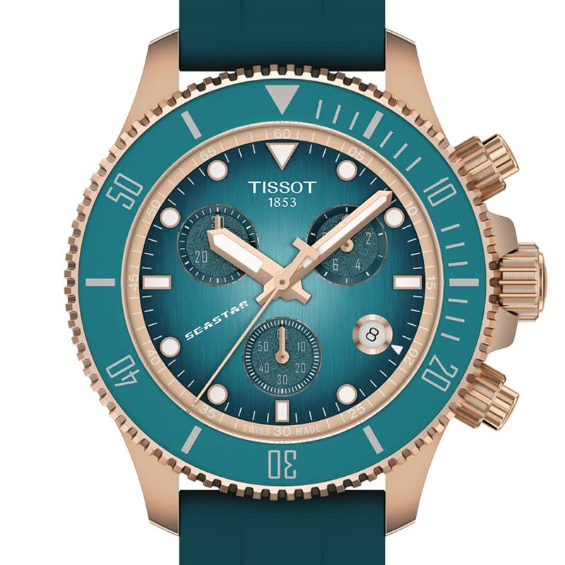TISSOT <br>Seastar 1000 Quartz Chronograph 38mm <br>ティソ <br>シースター 1000 クォーツ クロノグラフ 38mm <br>T120.217.37.041.00