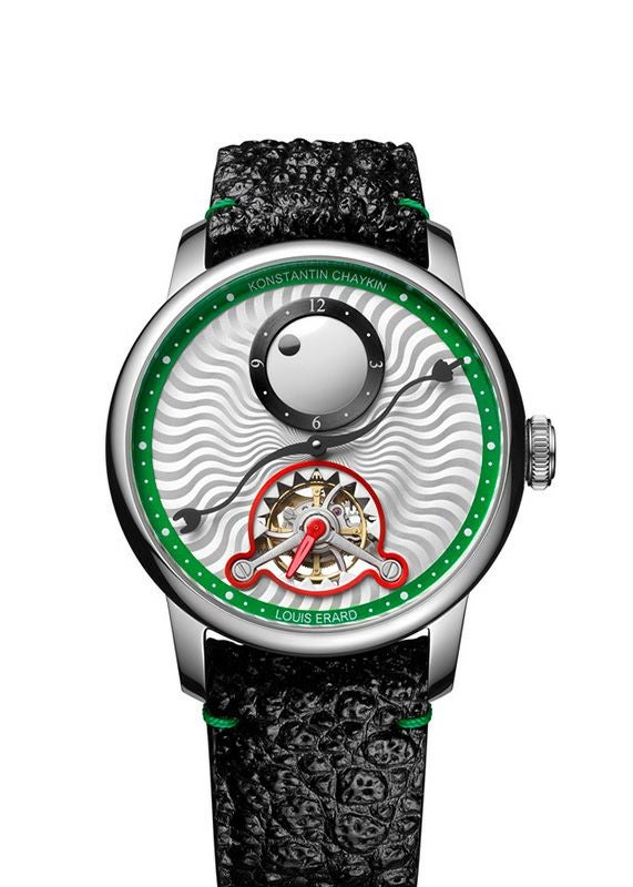 LOUIS ERARD <br>Noirmont X Regulator Tourbillon Louis Erard×Konstantin Chaykin <br>ルイ・エラール <br>ノワールモン X レギュレーター トゥールビヨン ルイ・エラール×コンスタンティン・チャイキン <br>LE89241AA90BGA088