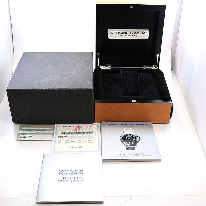 【中古】OFFICINE PANERAI <br>LUMINOR MARINA 40MM <br>オフィチーネ・パネライ <br>ルミノール マリーナ 40MM <br>PAM00048