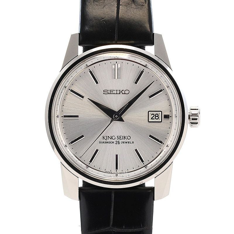【中古】KING SEIKO <br>KSK REPRODUCTION DESIGN SEIKO 140TH ANNIVERSARY LIMITED <br>キングセイコー <br>KSK 復刻デザイン セイコー創業140周年記念限定 <br>SDKA001 (6L35-00D0)