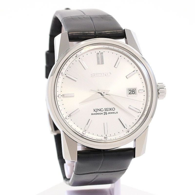 【中古】KING SEIKO <br>KSK REPRODUCTION DESIGN SEIKO 140TH ANNIVERSARY LIMITED <br>キングセイコー <br>KSK 復刻デザイン セイコー創業140周年記念限定 <br>SDKA001 (6L35-00D0)