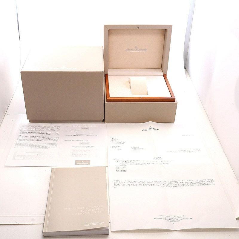 【中古】JAEGER-LECOULTRE <br>REVERSO DUETTO <br>ジャガー・ルクルト <br>レベルソ デュエット <br>Q2668112 (266.8.44)