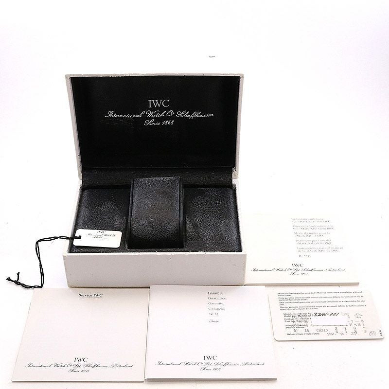 【中古】IWC <br>PILOT'S WATCH MARK XII EARLY DIAL <br>アイ・ダブリュー・シー <br>パイロット・ウォッチ・マークXII 初期ダイヤル <br>IW324102 (3241-002)