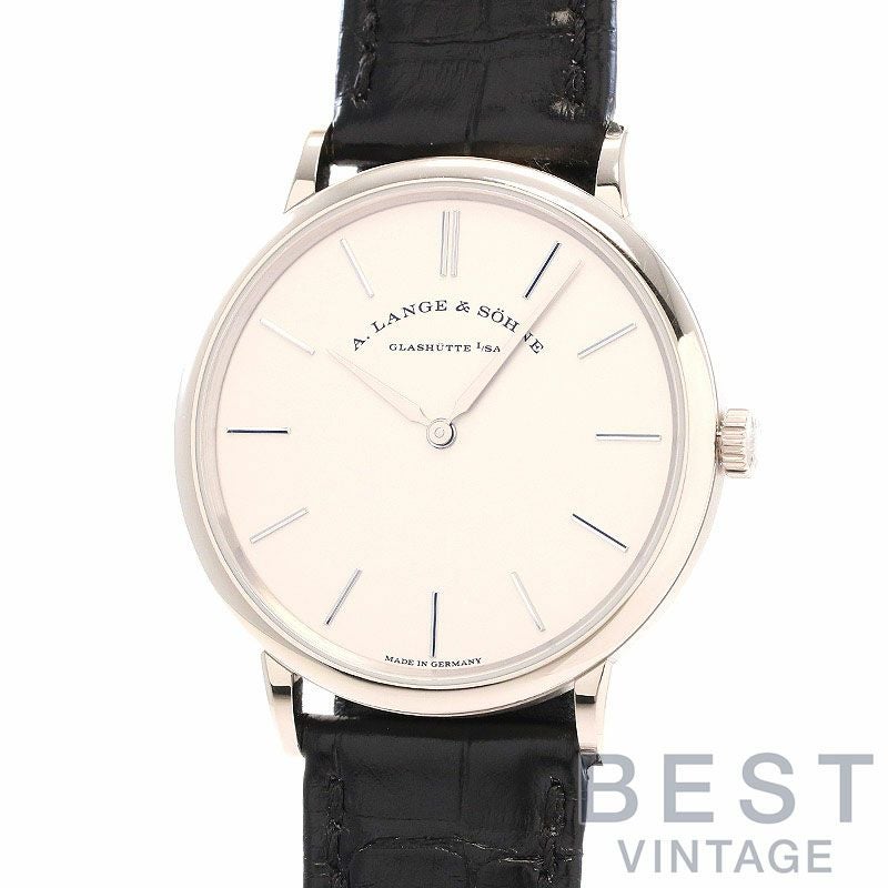 【中古】A.LANGE & SOHNE <br>SAXONIA FLACH <br>A.ランゲ&ゾーネ <br>サクソニア・フラッハ <br>201.027 (LS2013AM)