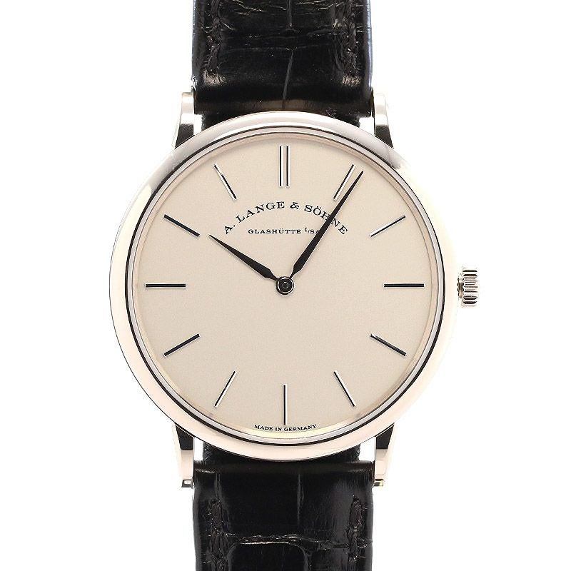 【中古】A.LANGE & SOHNE <br>SAXONIA FLACH <br>A.ランゲ&ゾーネ <br>サクソニア・フラッハ <br>201.027 (LS2013AM)