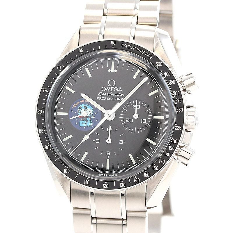 中古】OMEGA SPEEDMASTER PROFESSIONAL MOONWATCH SNOOPY AWARD オメガ