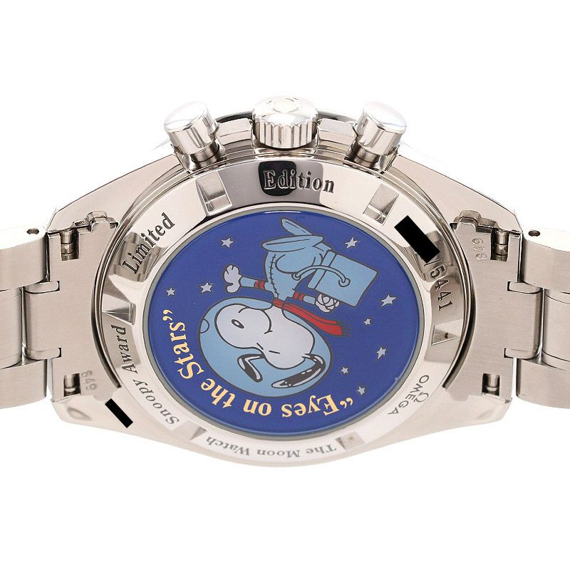 中古】OMEGA SPEEDMASTER PROFESSIONAL MOONWATCH SNOOPY AWARD オメガ 