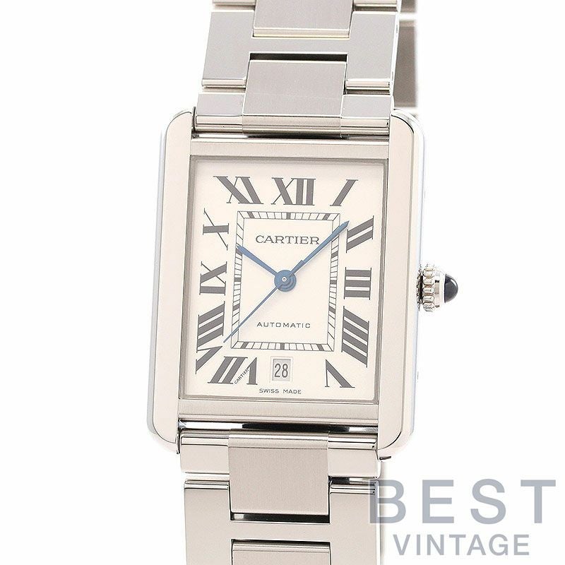 【中古】CARTIER <br>TANK SOLO EXTRA-LARGE MODEL <br>カルティエ <br>タンク ソロ XL <br>W5200028