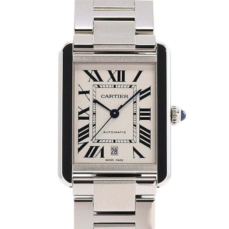 【中古】CARTIER <br>TANK SOLO EXTRA-LARGE MODEL <br>カルティエ <br>タンク ソロ XL <br>W5200028