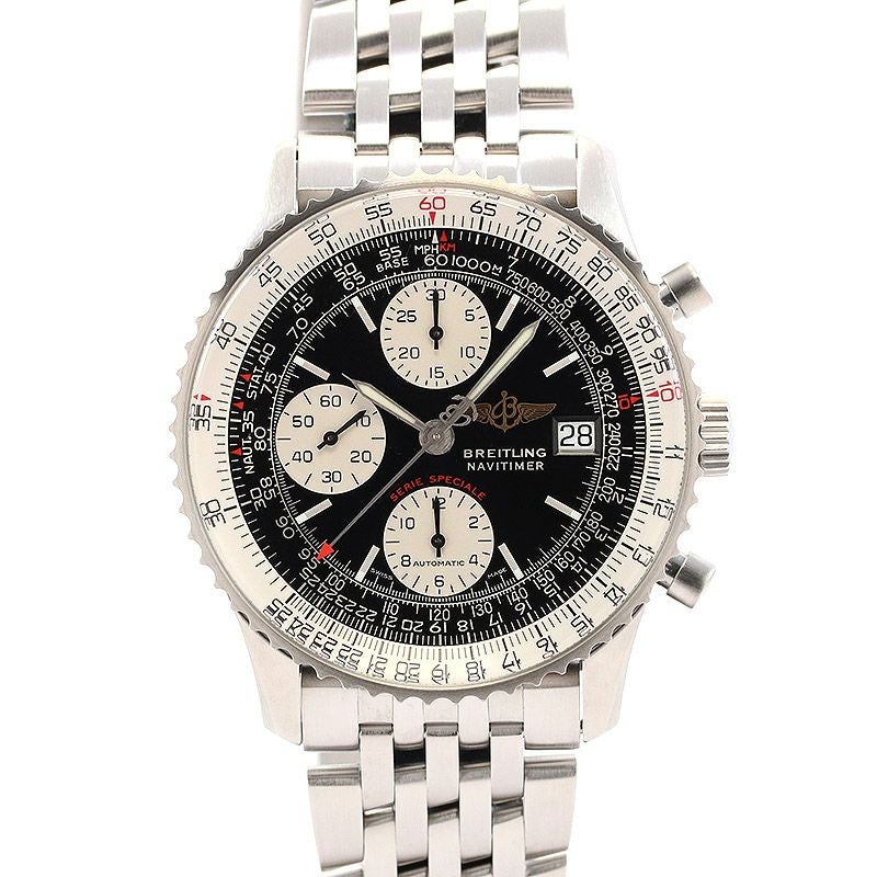 【中古】BREITLING <br>NAVITIMER FIGHTERS <br>ブライトリング <br>ナビタイマー ファイターズ <br>A1333010/B520/740A (A153BFTNP)